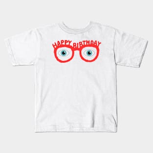 Birthday glasses Kids T-Shirt